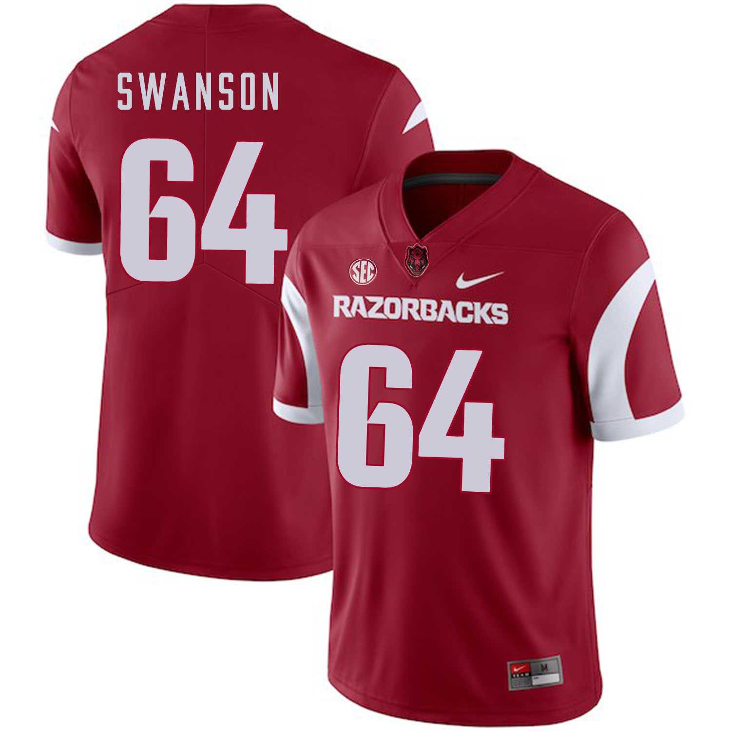 Arkansas Razorbacks 64 Travis Swanson Red College Football Jersey Dzhi,We sell and wholesale Arkansas Razorbacks 64 Travis Swanson Red College Football Jersey Dzhi on line form chian!